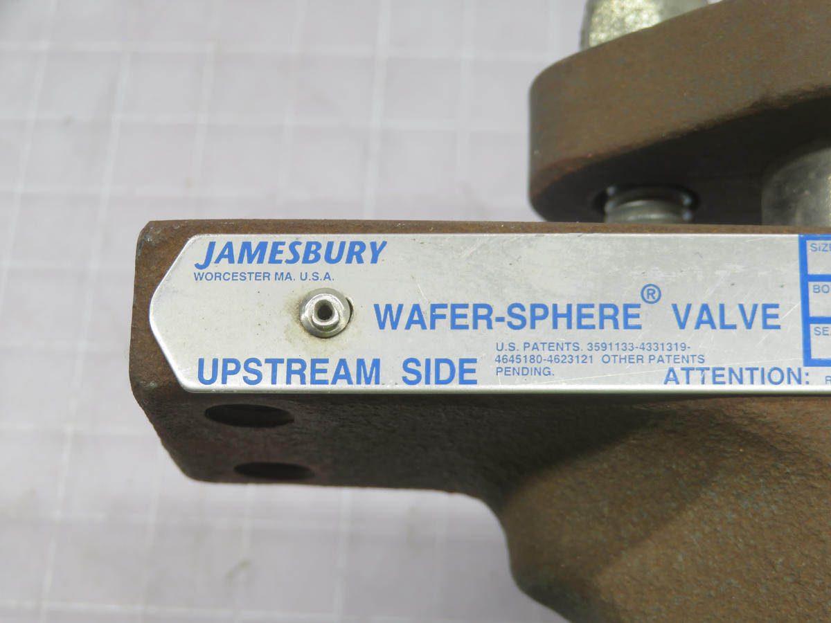 Jamesbury WAFERSPHERE BUTTERFLY VALVE 815W112236XZ
